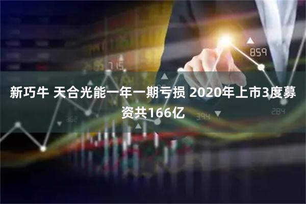 新巧牛 天合光能一年一期亏损 2020年上市3度募资共166亿